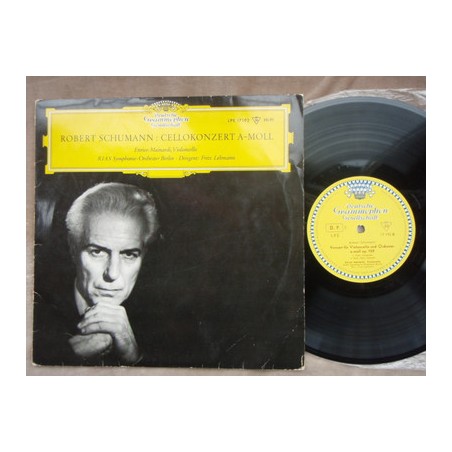 Schumann Robert -Cellokonzert A-moll- Mainardi ‧ RIAS Symphonie-Orchester Berlin -Lehmann | DG‎– LPE 17 192-10" Vinyl