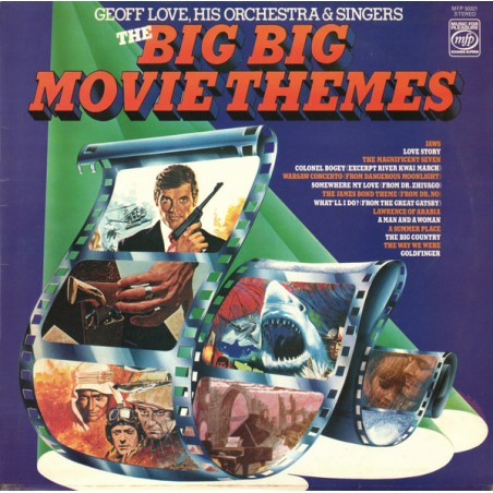 Love Geoff - His Orchestra & Singers ‎– The Big Big Movie Themes|1977     Music For Pleasure ‎– MFP 50321
