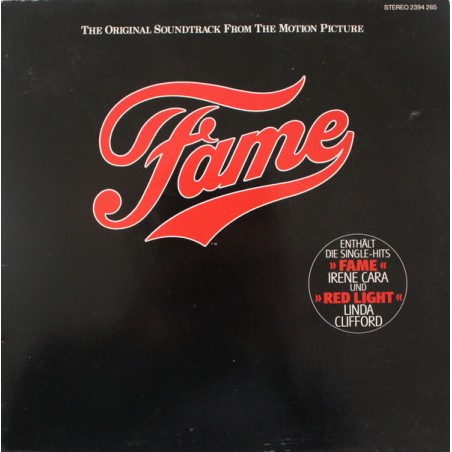 Various ‎– Fame - Original Soundtrack From The Motion Picture|1980   RSO ‎– 2394 265