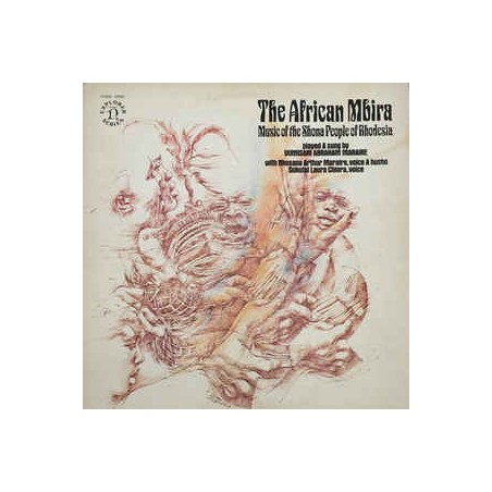 Dumisani Abraham Maraire ‎– The African Mbira - Music Of The Shona People Of Rhodesia|1971   Nonesuch ‎– H-72043