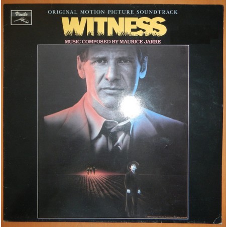Soundtrack-Maurice Jarre ‎– Witness|1985   Vinilo ‎– VSD 1005