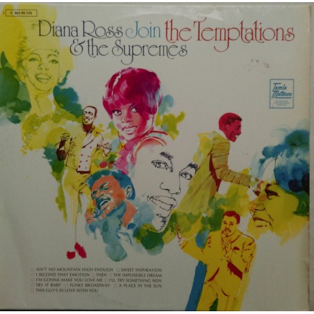Ross Diana & The Supremes Join The Temptations ‎|Tamla Motown ‎– 1 C 062-90 175
