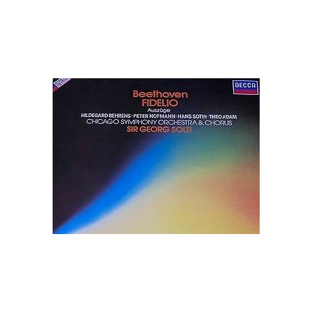 Beethoven-Fidelio- Chicago Symphony Orchestra-Peter Hofmann- Sir Georg Solti|1981    Decca ‎– 6.42647 AZ