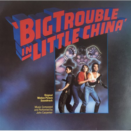 Carpenter ‎John – Big Trouble In Little China ( Soundtrack)|1986    Enigma Europe ‎– 3227-1