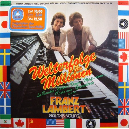 Lambert ‎Franz – Welterfolge Für Millionen|1977    EMI ‎– 1C 028-32 073