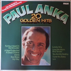 Anka ‎Paul – 20 Golden...