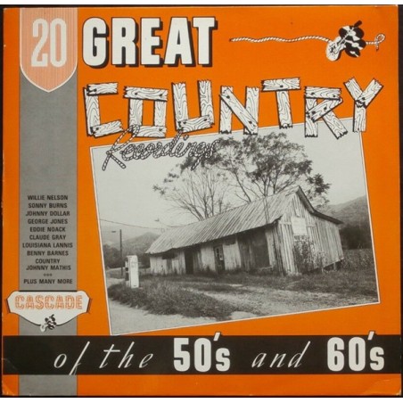 Various ‎– 20 Great Country Recordings Of The 50's And 60's|Cascade Records ‎– DROP 1004