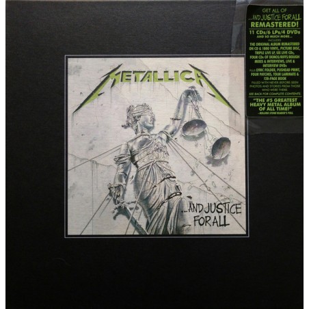Metallica ‎– ...And Justice For All |2018    Blackened Recordings ‎– BLCKND007RD-1- Deluxe Edition, Limited -Numbered