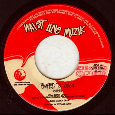 Rupee ‎– Tempted To Touch|2002    Waist Line Muzik ‎– VPS 8787-Single