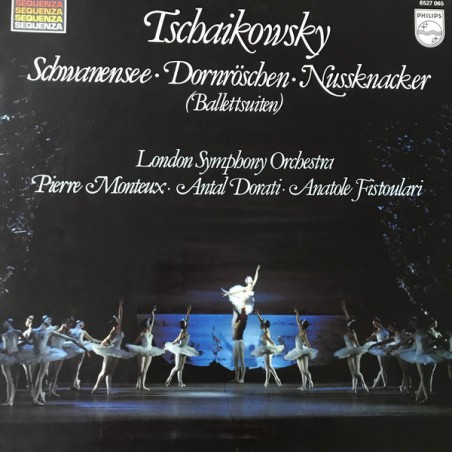 Tchaikovsky-Schwanensee · Dornröschen · Nussknacker (Ballettsuiten) -LSO-Monteux-Dorati|1980    	Philips	6527 065