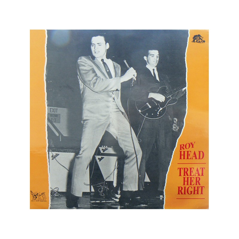 Roy Head ‎– Treat Her Right|1988 Bear Family Records ‎– BFX 15307