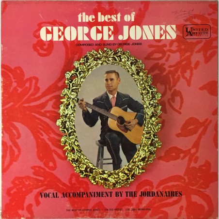 Jones George  ‎– The Best Of George Jones|1962    United Artists Records ‎– UAL 3291