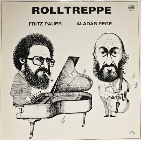 Pauer Fritz - Aladár Pege ‎– Rolltreppe |1986     Rst Records ‎– 286130