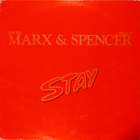 Marx David & Tracy Spencer – Stay |1983    Discomagic Records ‎– DM 20127-Maxi-Single