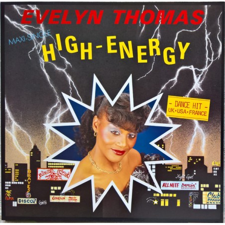 Thomas Evelyn ‎– High Energy|1984 Ariola ‎– 601 362 -Maxi-Single
