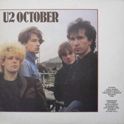 U2 ‎– October |1981...