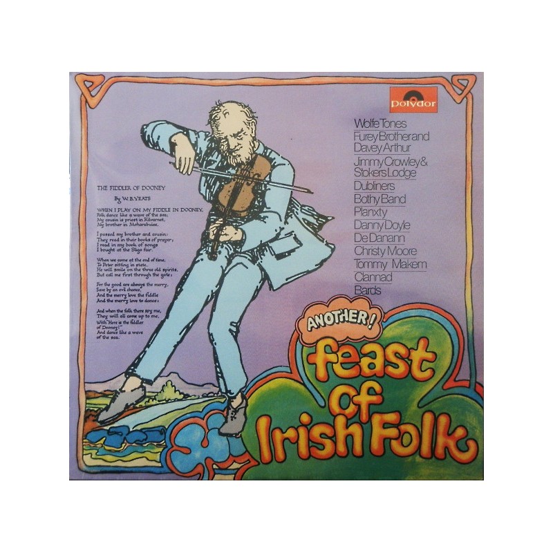 Various ‎ Another Feast Of Irish Folk 1980 Polydor ‎ 2904 016