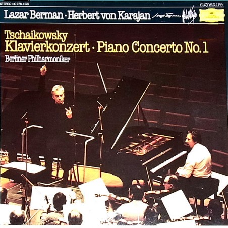 Tchaikowsky – Klavierkonzert Nr. 1 B-Moll-Karajan-Berman, Berliner Philharmoniker ‎|1984 DG ‎– 410 978-1