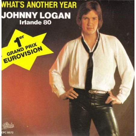 Logan ‎Johnny – What's Another Year|1982     Epic ‎– EPC 8572-Single