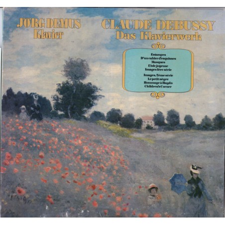 Debussy ‎Claude – Das Klavierwerk -Jörg Demus| Metronome – 66 060 5
