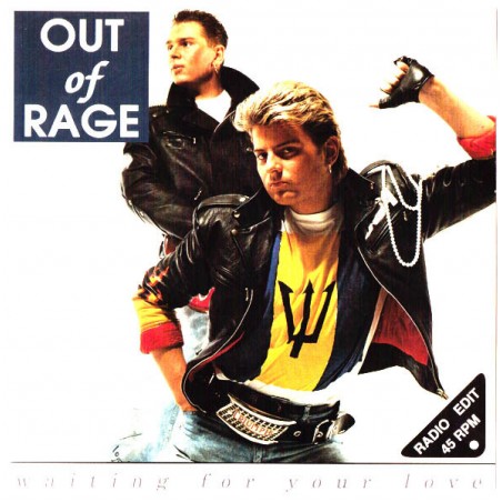 Out Of Rage ‎– Waiting For Your Love |1989 CBS 655361-7-Single