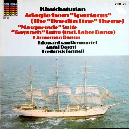 Khatchaturian  ‎– Spartacus / Masquerade / Gayaneh / Two Armenian Dances|Philips ‎– 6527 187
