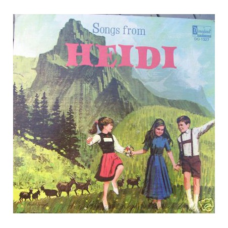 Walt Disney ‎– Songs From Heidi |1968     Disneyland ‎– DQ-1327