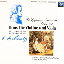 Mozart ‎– Duos Für Violine...