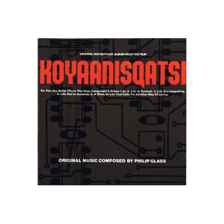 Glass Philip ‎– Koyaanisqatsi (Original Soundtrack Album From The Film) |1983      Island Records ‎– 205 626