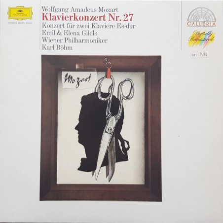 Mozart ‎– Konzert für Klavier und Orchester Nr. 27 B-Dur KV 595/Konzert Für zwei Klaviere...|1986 DG ‎– 419 059-1