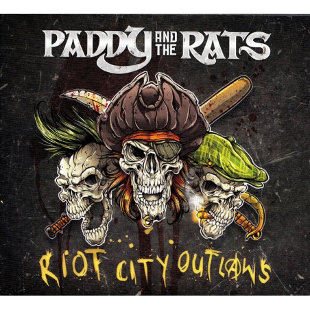 Paddy and the Rats ‎– Riot City Outlaws |2018     Napalm Records ‎– NPR775VINYL-Lim. Edition