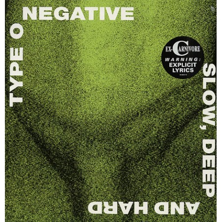 Type O Negative ‎– Slow, Deep And Hard |1991    Roadracer Records ‎– RO 9313-1white Innersleeve