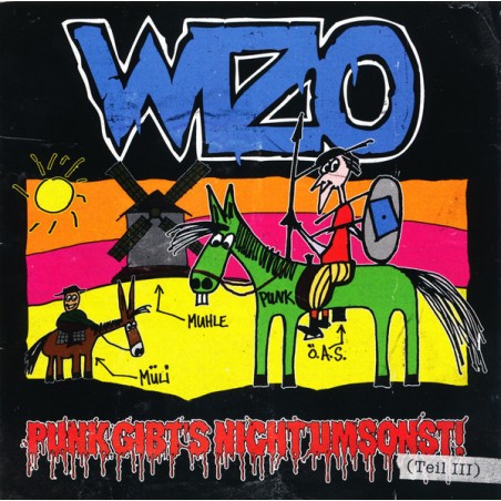 WIZO ‎– Punk Gibt's Nicht Umsonst! (Teil III) |2014    Hulk Räckorz ‎– HULK 280-Lim. Edition-silver Vinyl