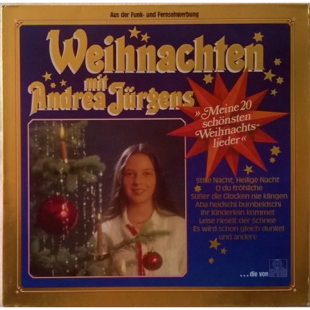 Jürgens ‎Andrea – Weihnachten Mit Andrea Jürgens (Meine 20 Schönsten Weihnachtslieder) |1979     Ariola ‎– 200 770