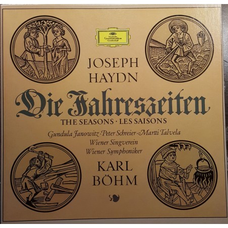 Haydn Joseph -Die Jahreszeiten-  Janowitz-Schreier-Wiener Symphoniker- Böhm|DG – 2709 026 LP-Box