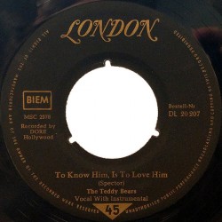 Teddy Bears ‎The – To Know...