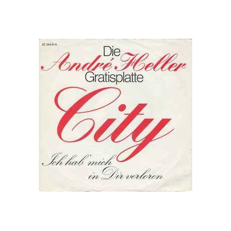 Heller ‎André – City|1974    Intercord ‎– 22 344-6 N-Single