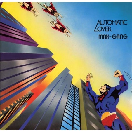 Max-Gang ‎– Automatic Lover|1987    Transparent  ‎– 80 2075-1-Maxi-Single