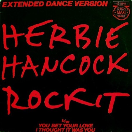 Hancock Herbie ‎– Rockit (Extended Dance Version) |1983   CBSA 12-3577-Maxi-Single