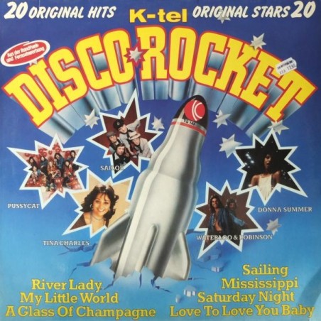 Various ‎– Discorocket - 20 Original Hits - 20 Original Stars |1976     K-Tel ‎– TG 143