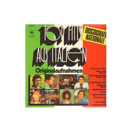 Various-Top Hits Aus Italien - Discografia Nationale|1973   CBS S 65425