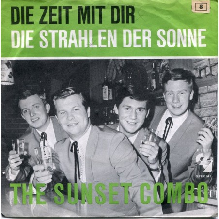 Sunset Combo ‎The – Die Zeit Mit Dir / Die Strahlen Der Sonne |1966     Elite Special ‎– F 4053-Single
