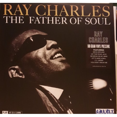 Ray Charles ‎– The Father Of Soul | Musicbank ‎– KXLP 54