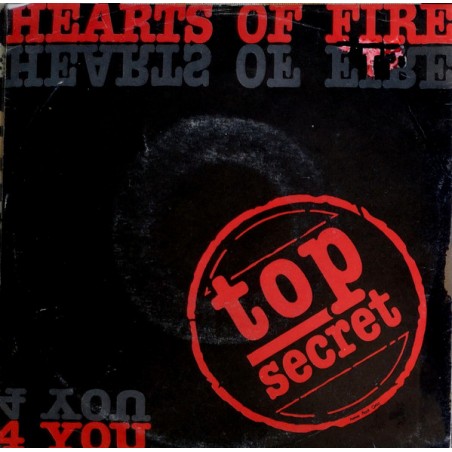 Top Secret  – Hearts Of Fire - 4 You|Knöbl Records ‎– 107.012-Single