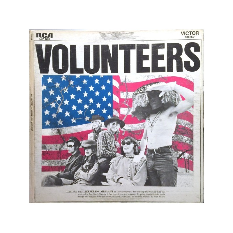 Jefferson Airplane ‎– Volunteers|1969      RCA Victor ‎– LSP-4238
