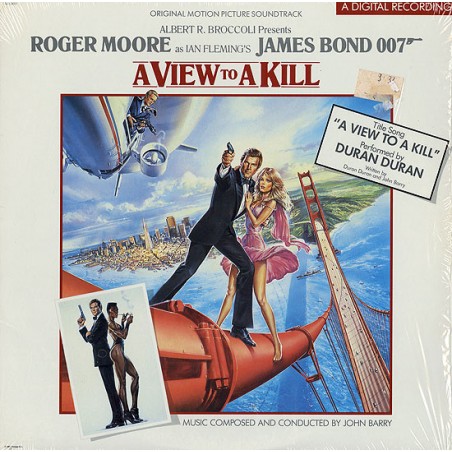 John Barry ‎– A View To A Kill (Original Motion Picture Soundtrack) |1985    Parlophone ‎– 1C 064-24 0349 1