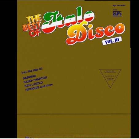 Various ‎– The Best Of Italo-Disco Vol. 10|1988    ZYX Records ‎– 70 010