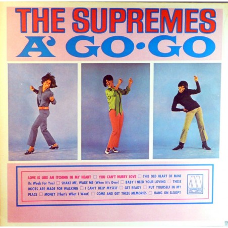 Supremes ‎The – A Go Go |Motown ‎– 230·15·029