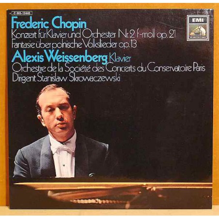 Chopin-Konzert für Klavier und Orchester Nr. 2 F-moll   ...Weissenberg -  HMV- 1C 063-10 446