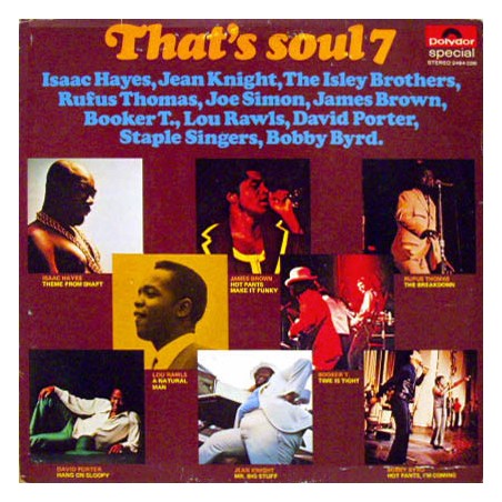 Various ‎– That's Soul 7 | Polydor ‎– 2484 036